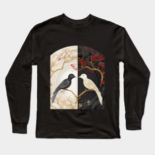 YingYang Bird Long Sleeve T-Shirt